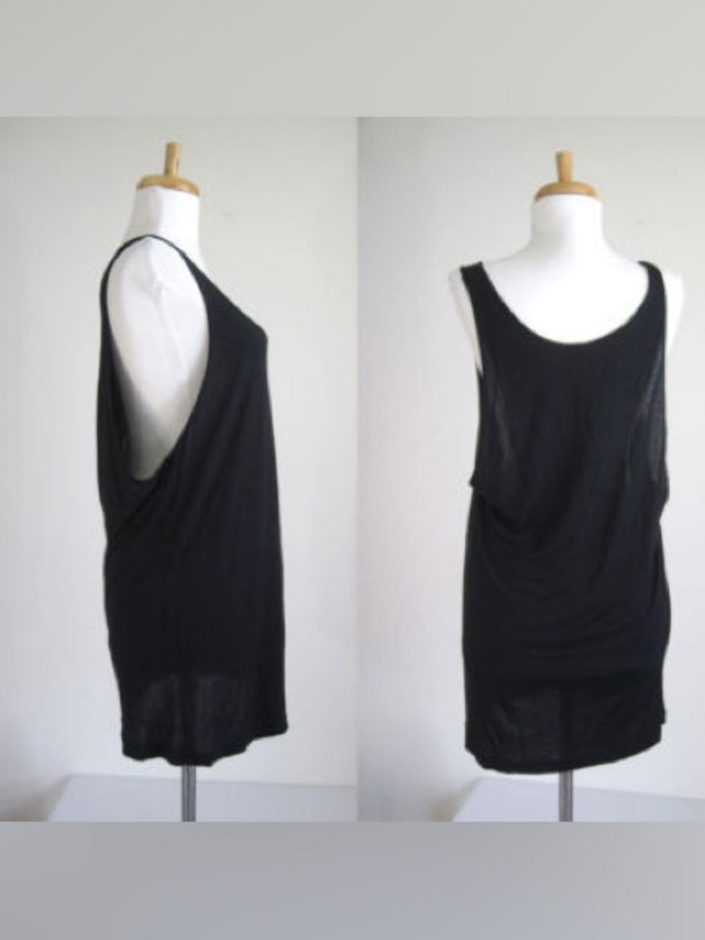 american apparel Sebastian tellier collection black tank top bundle size +2